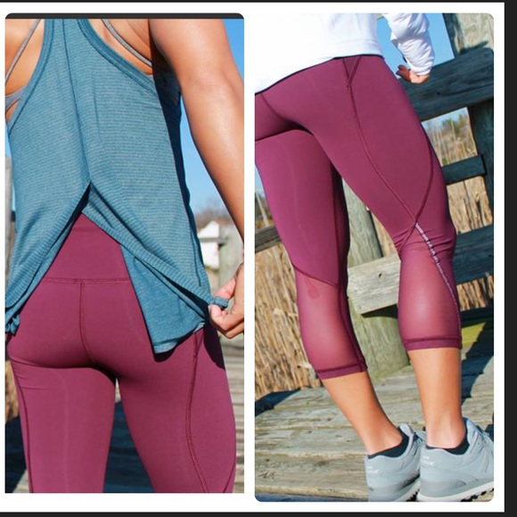 lululemon athletica Pants - Lululemon free runner crops